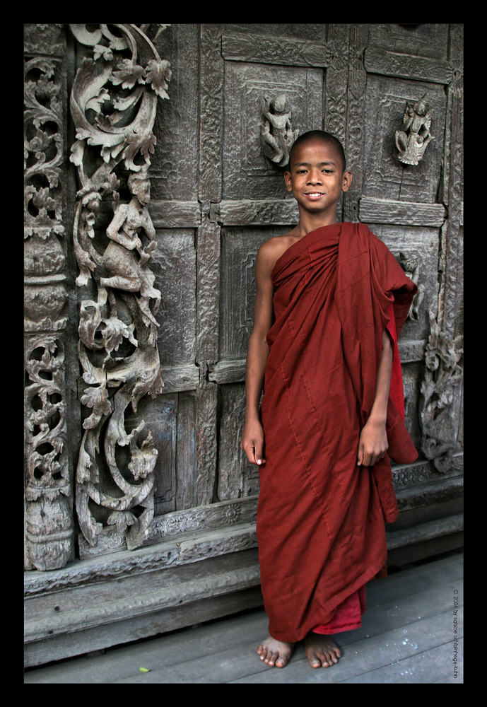 . . . lucky young monk . . .