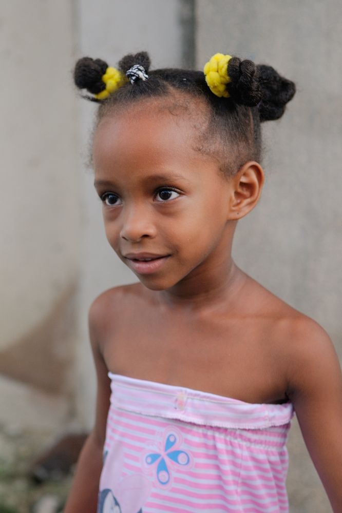 Lucrecia, a young girl in Santiago de Cuba