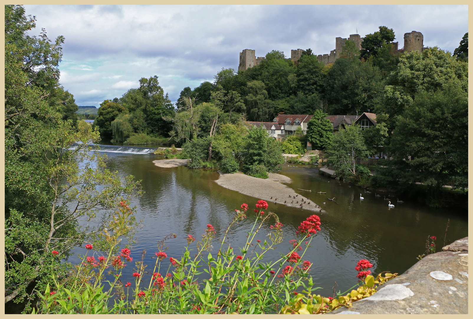 Ludlow from Dinham Bridge