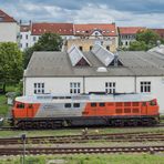 "Ludmilla" bei der Hermann-Liebmann-Brücke in Leipzig