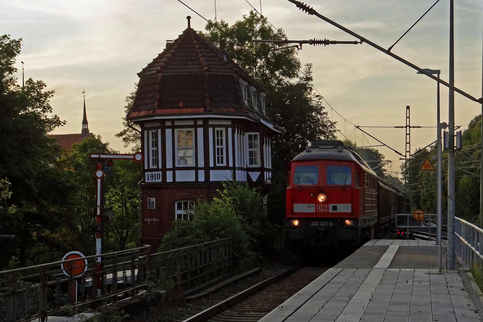 Ludmilla und das alte Stellwerk