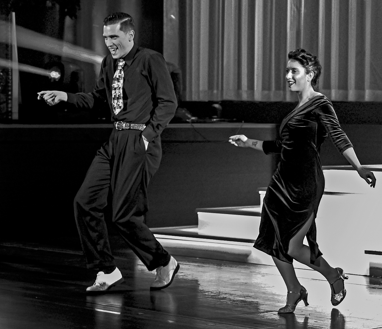 Ludovic Chanton&Stacey Aurel beim Lindy Hop