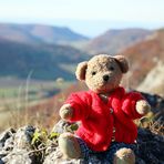 Ludwig auf dem Jungfraufelsen