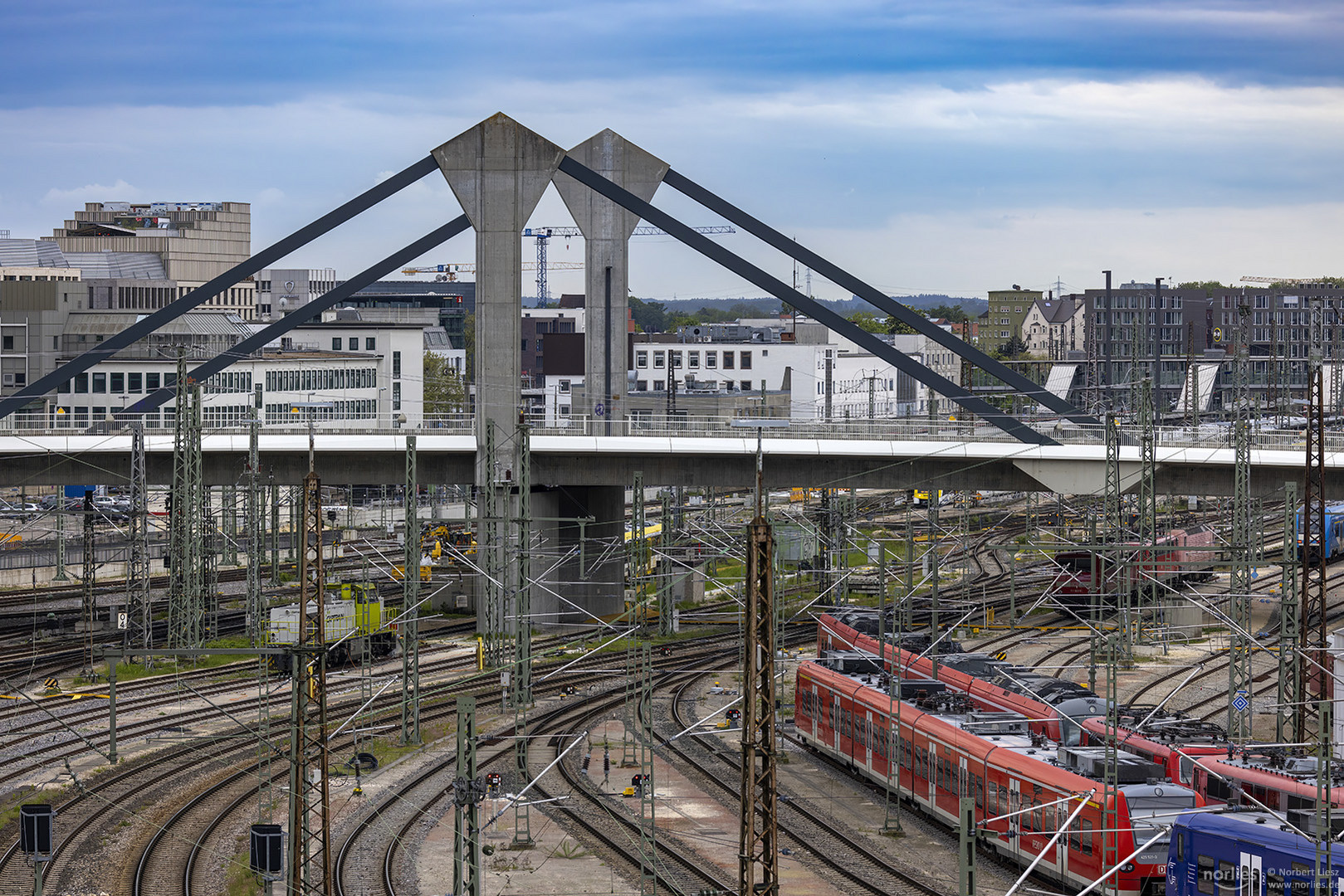 Ludwig-Erhard-Brücke in Ulm