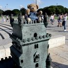 Ludwig in Lissabon: am Torre de Belèm (1)