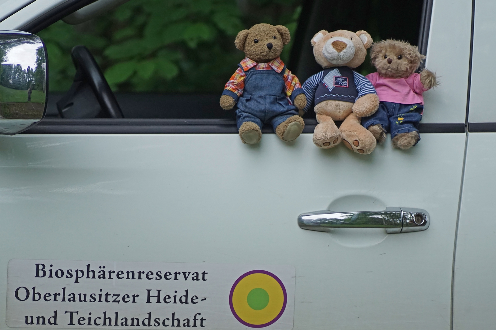 Ludwig, Luise und Karli auf Streifenfahrt