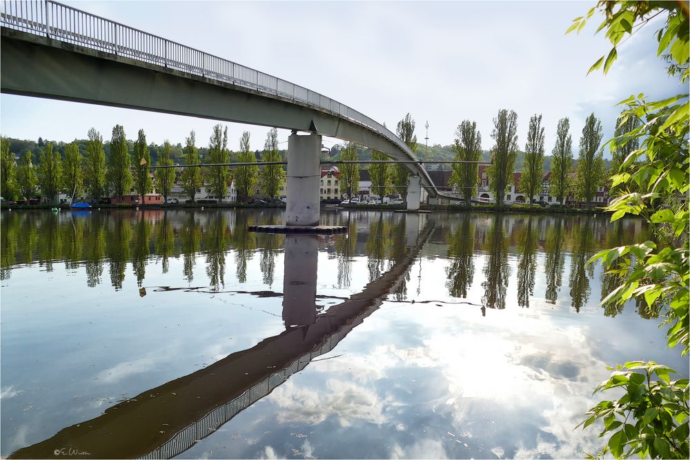 LUDWIG-VOLK-STEG - MAINBRÜCKE 