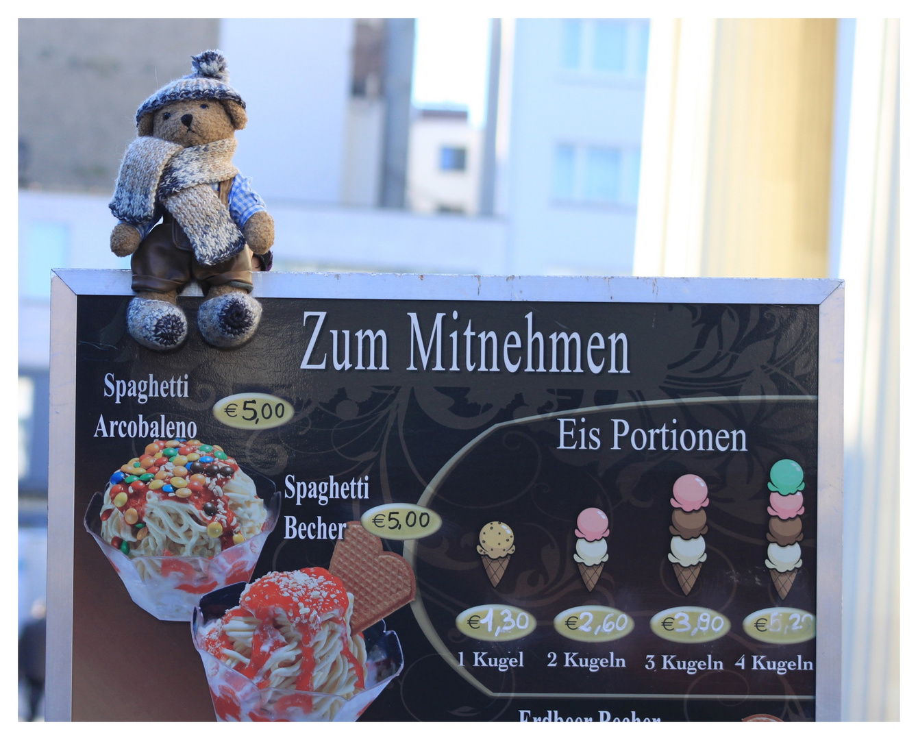 Ludwig wollte gerne ein Eis