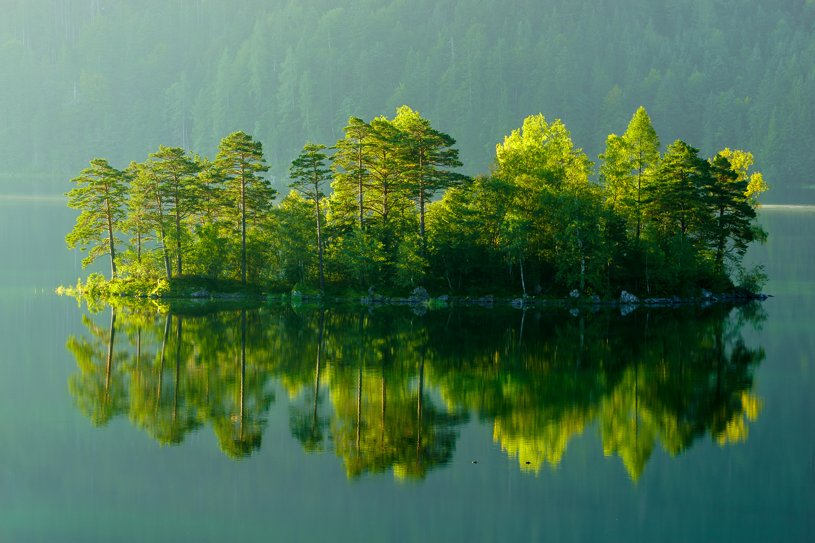 Ludwiginsel im Eibsee