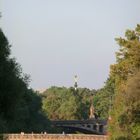 Ludwigsbrücke Blick zum Friedensengel