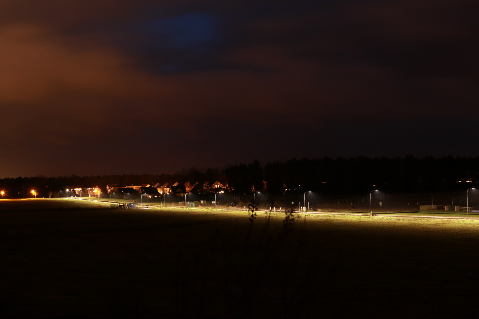 Ludwigsfelde am Abend 1