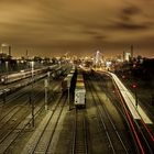 Ludwigshafen bei Nacht - Teufelsbrücke