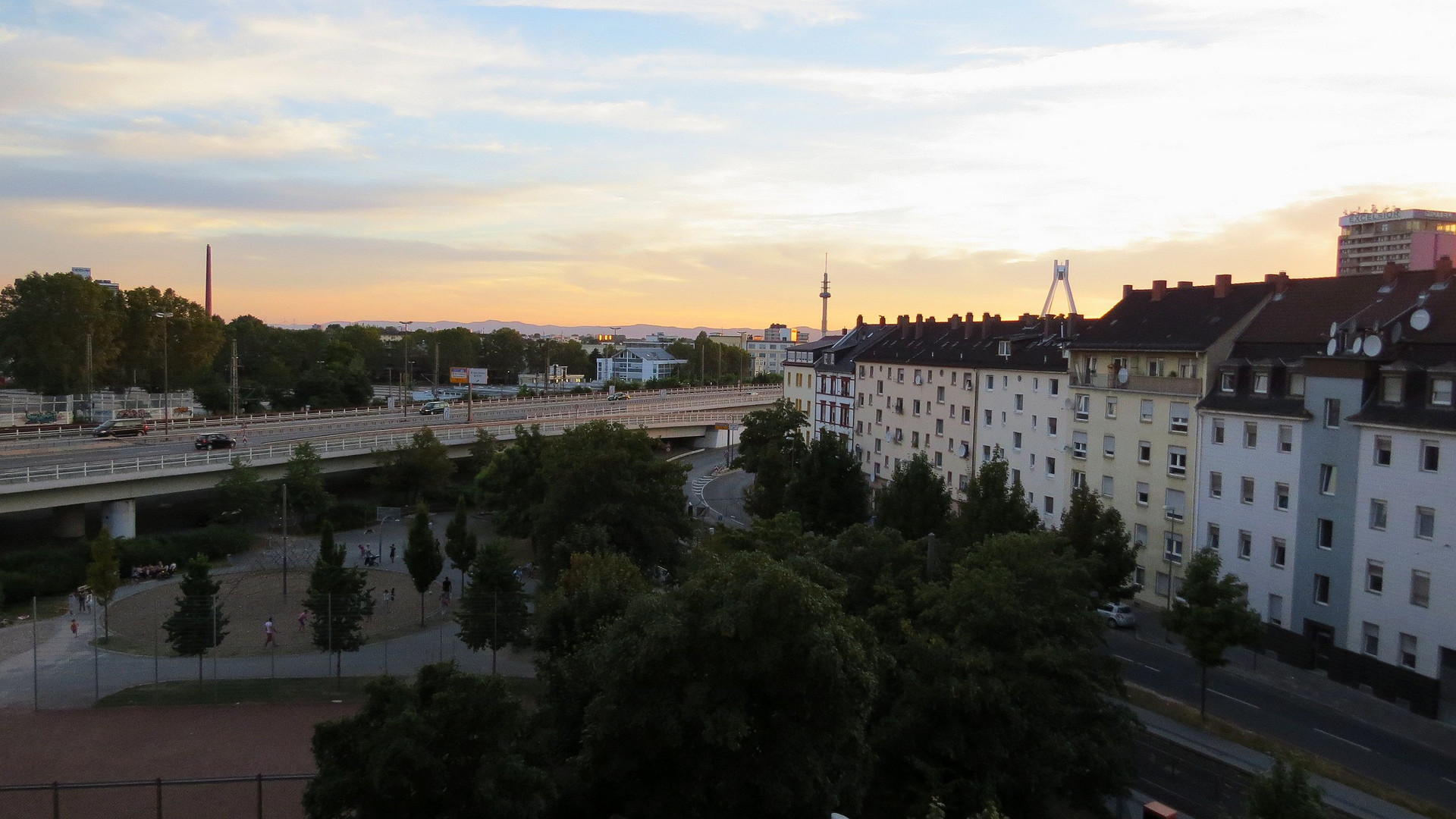 Ludwigshafener Abendstimmung