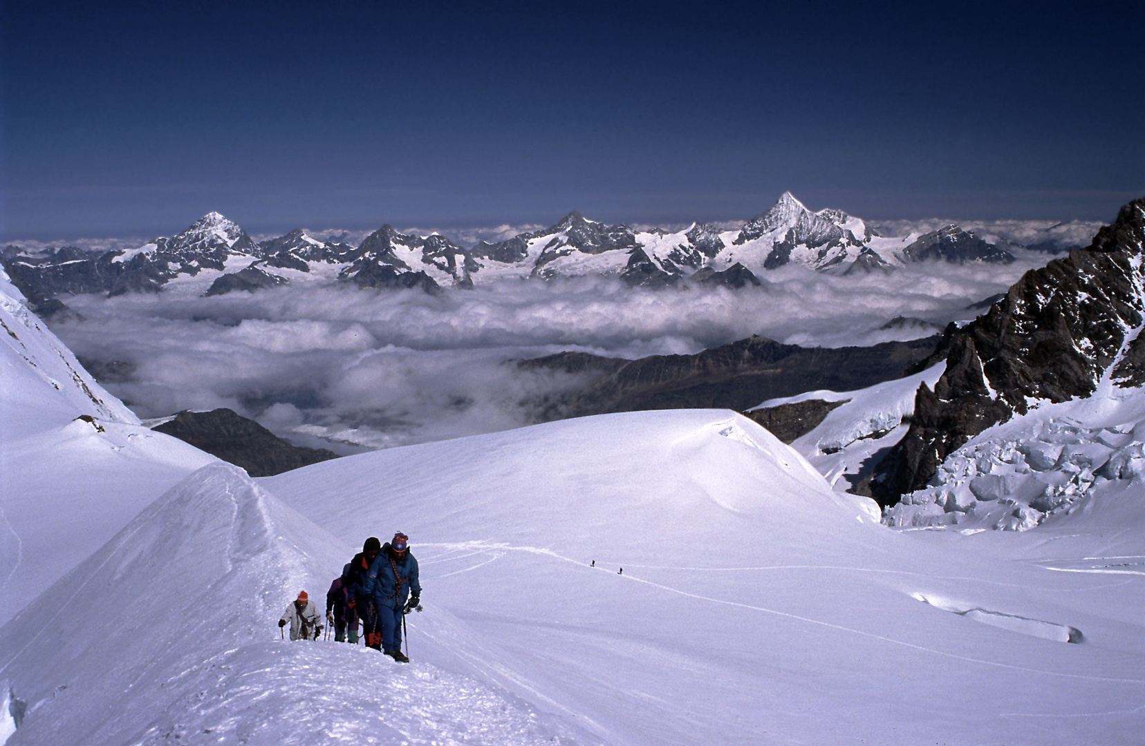 Ludwigshöhe Aufstieg 4341m