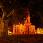 ludwigskirche bei nacht