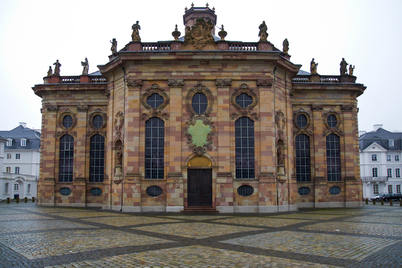 Ludwigskirche Saarbrücken Haupteingang