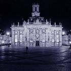 Ludwigskirche und -platz am Reformationstag 2013