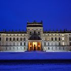 Ludwigsluster Schloß bei Nacht