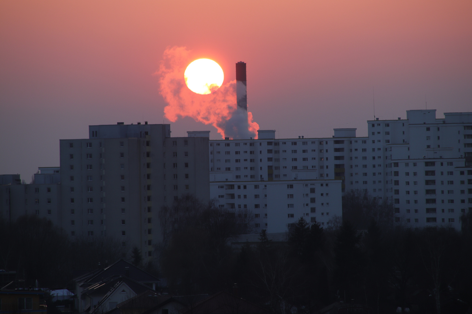 Lübars Richtung Märkisches Viertel