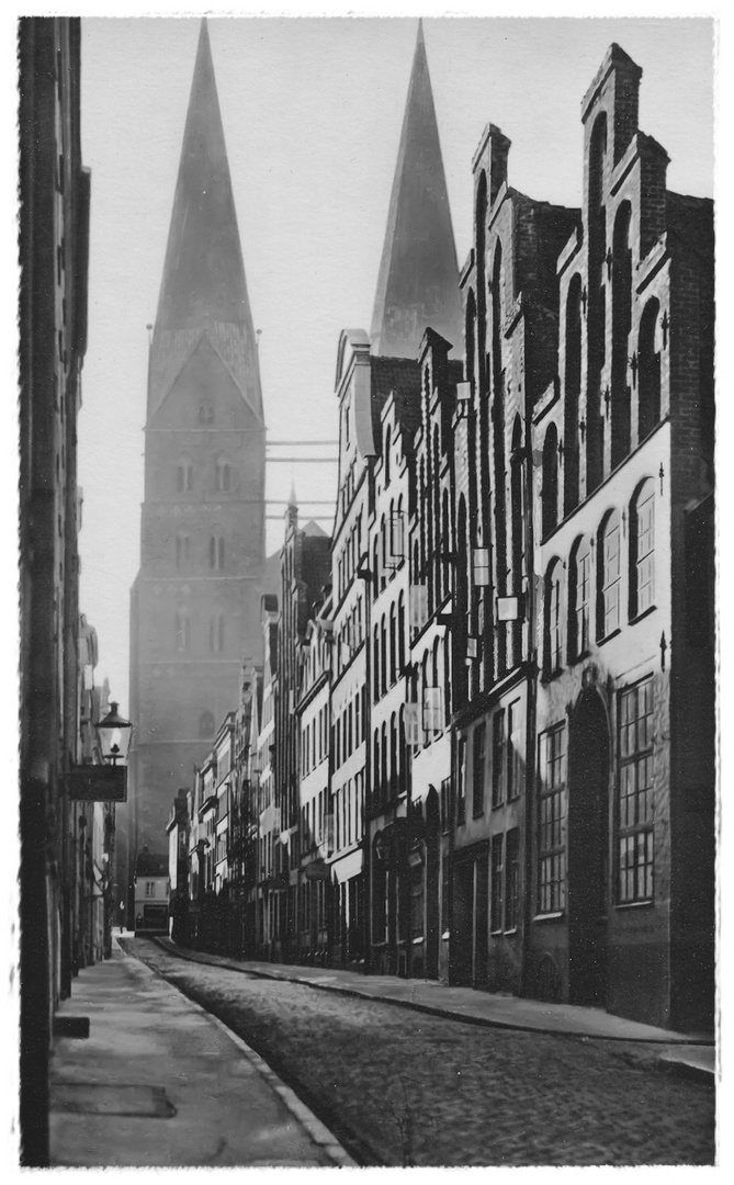 Lübeck , Alfstr. vor 1940