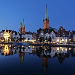 Lübeck als HDR, überarbeitet