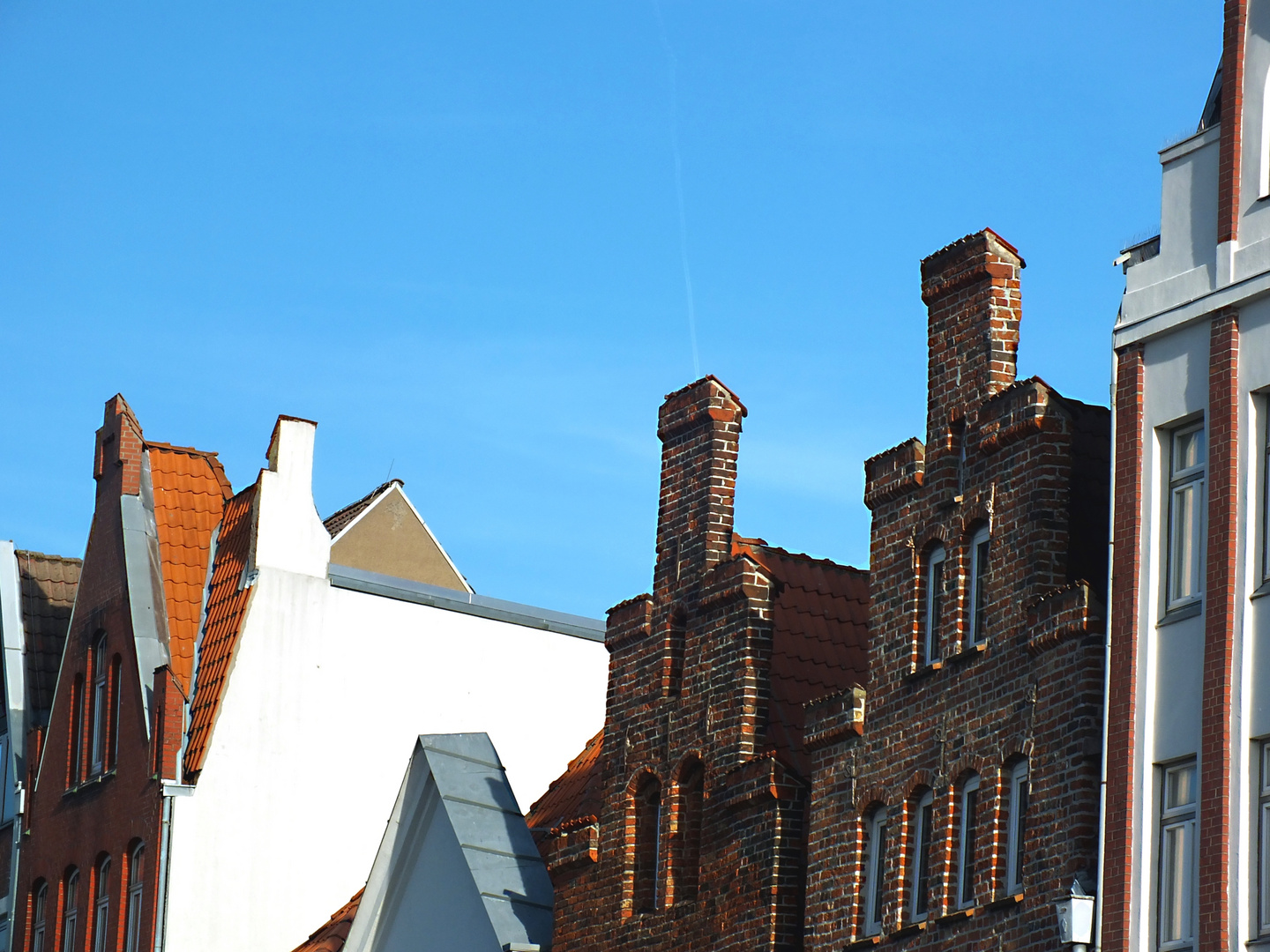 Lübeck, alte Giebel