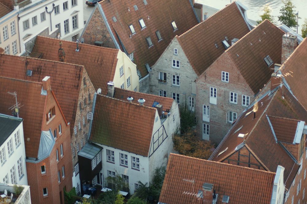 Lübeck-Altstadt-Hinterhöfe