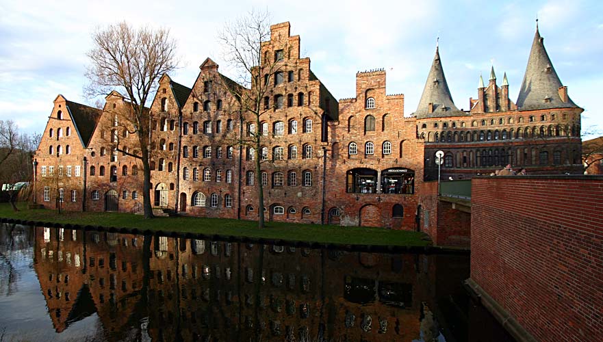 Lübeck am Holstentor