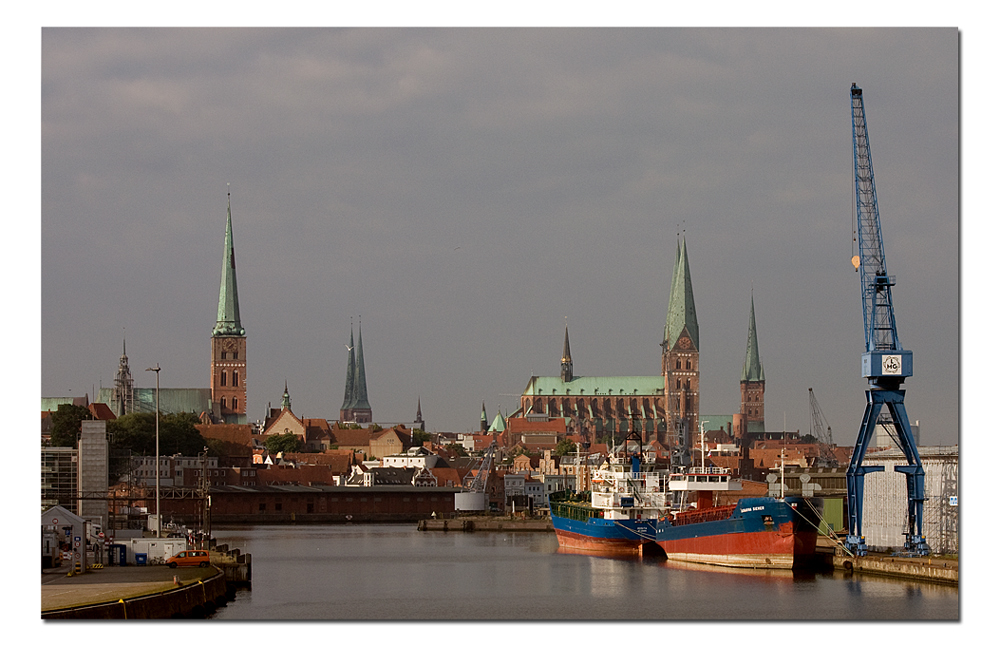 Lübeck am Morgen