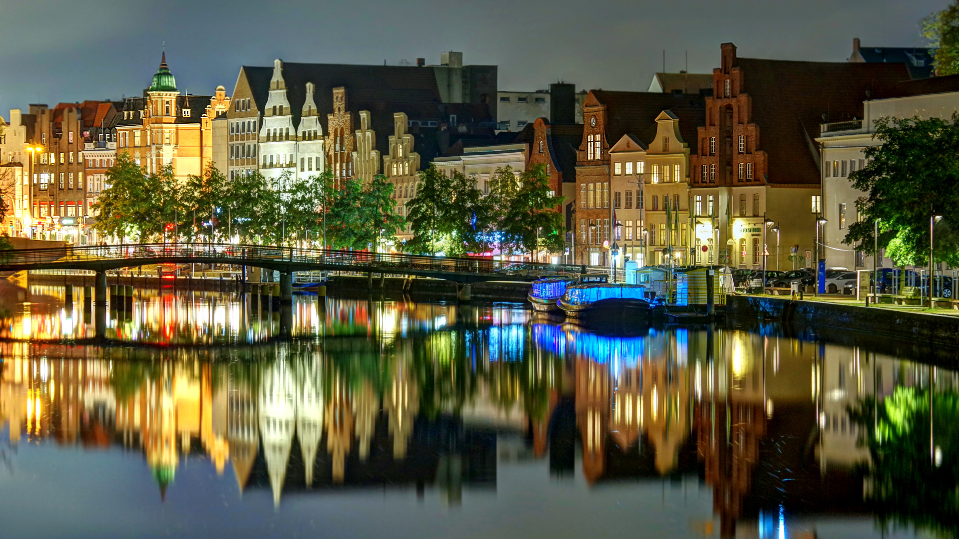 Lübeck am späten Abend