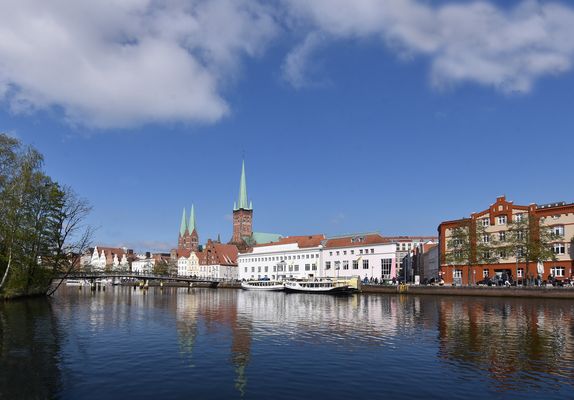 Lübeck An der Obertrave....