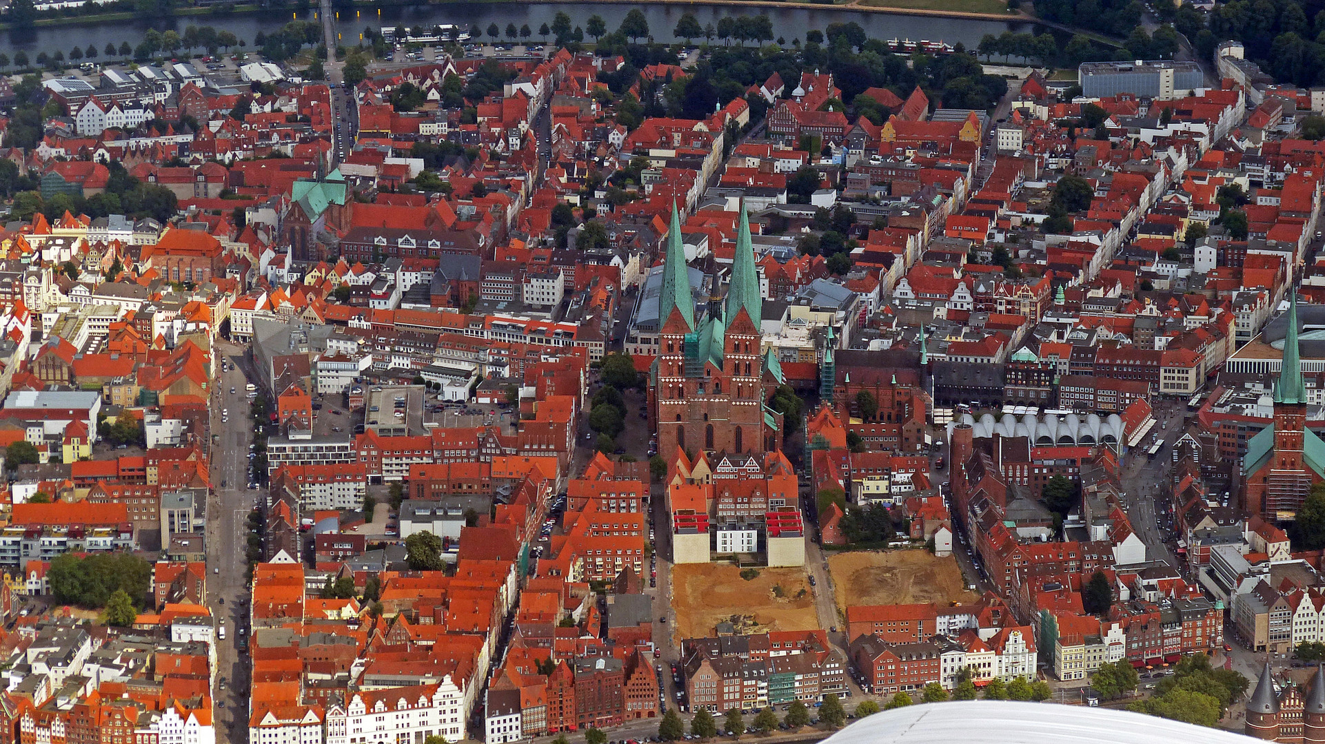 Lübeck aus ungewöhnlicher Perspektive