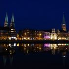 Lübeck bei Nacht