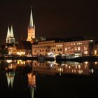 Lübeck bei Nacht