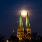 Lübeck bei Nacht