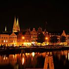 Lübeck bei Nacht