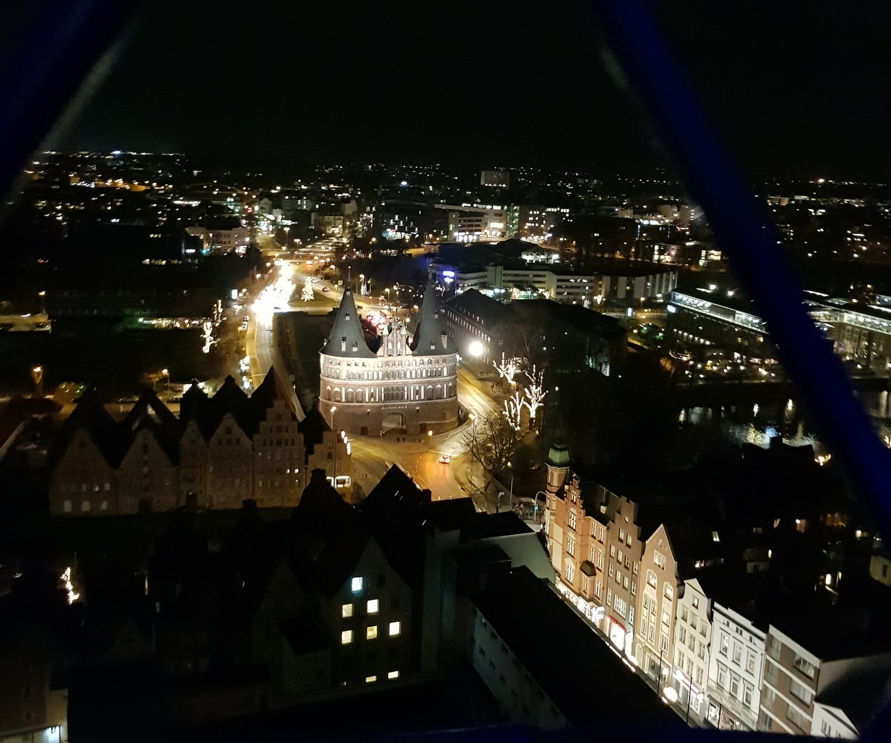 Lübeck bei Nacht