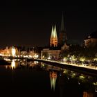 Lübeck bei Nacht