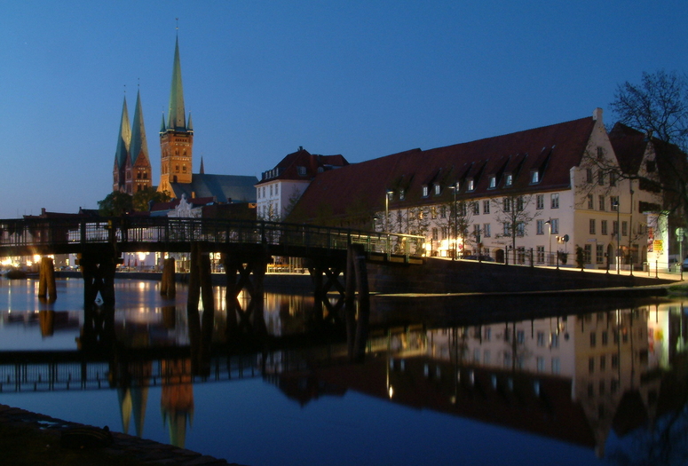 Lübeck-blaue stunde