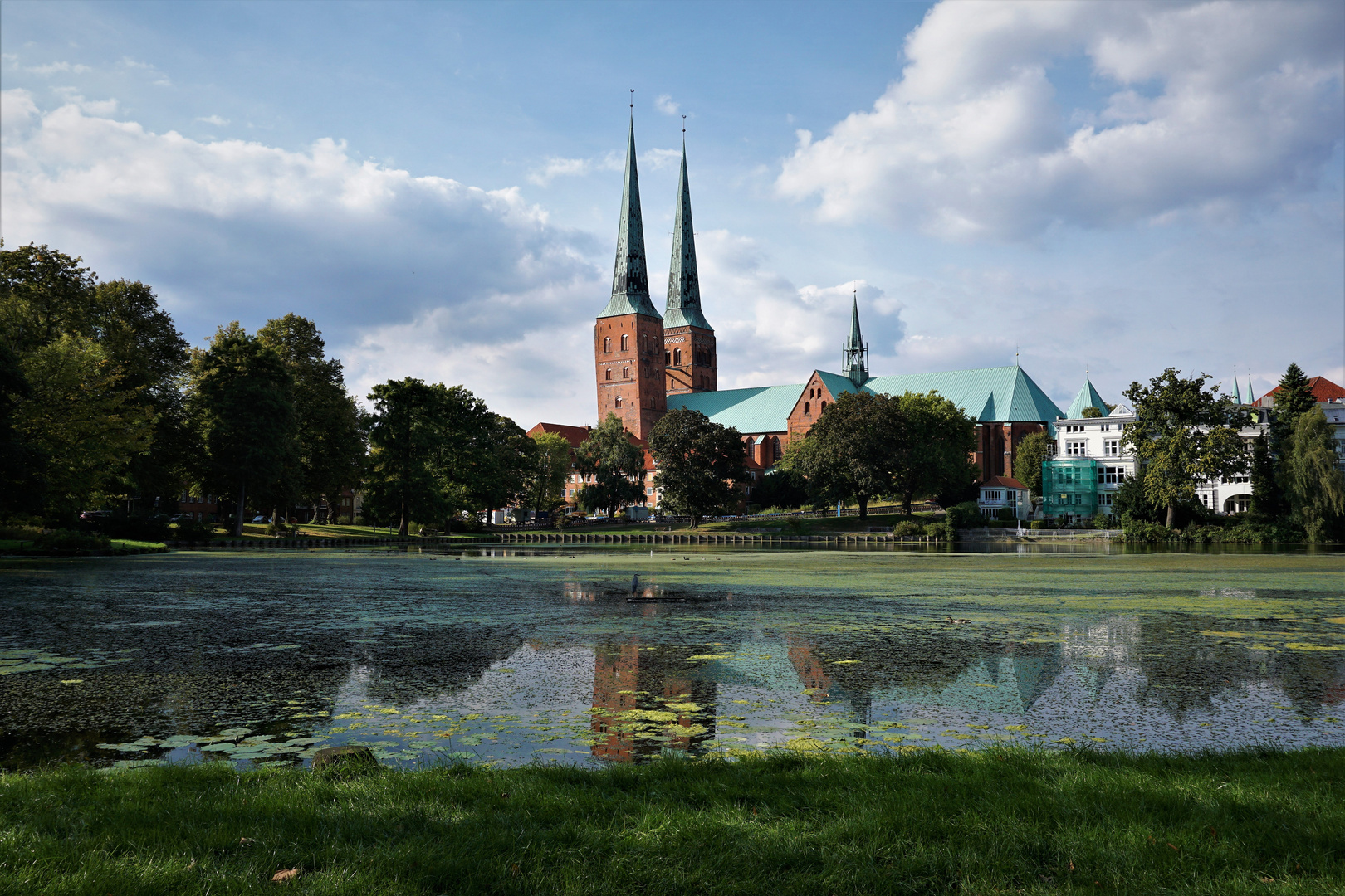 Lübeck - Blick auf den Dom