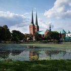 Lübeck - Blick auf den Dom