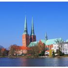 Lübeck- Blick auf den Dom