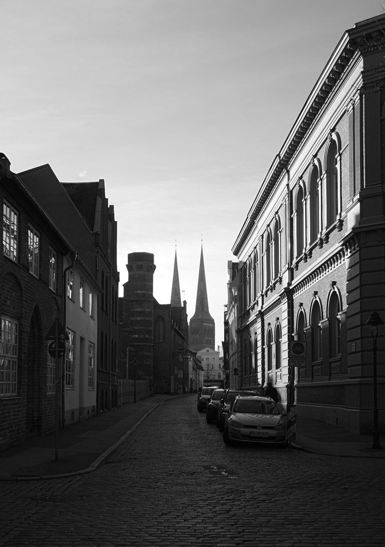 Lübeck, Blick auf den Dom