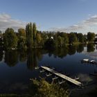 Lübeck: Blick auf die Wakenitz am Tag