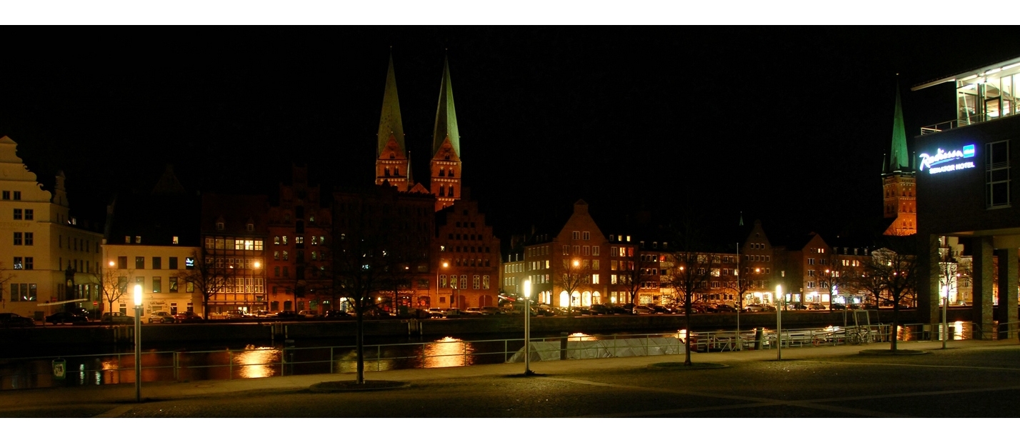 Lübeck - Blick auf St. Marien