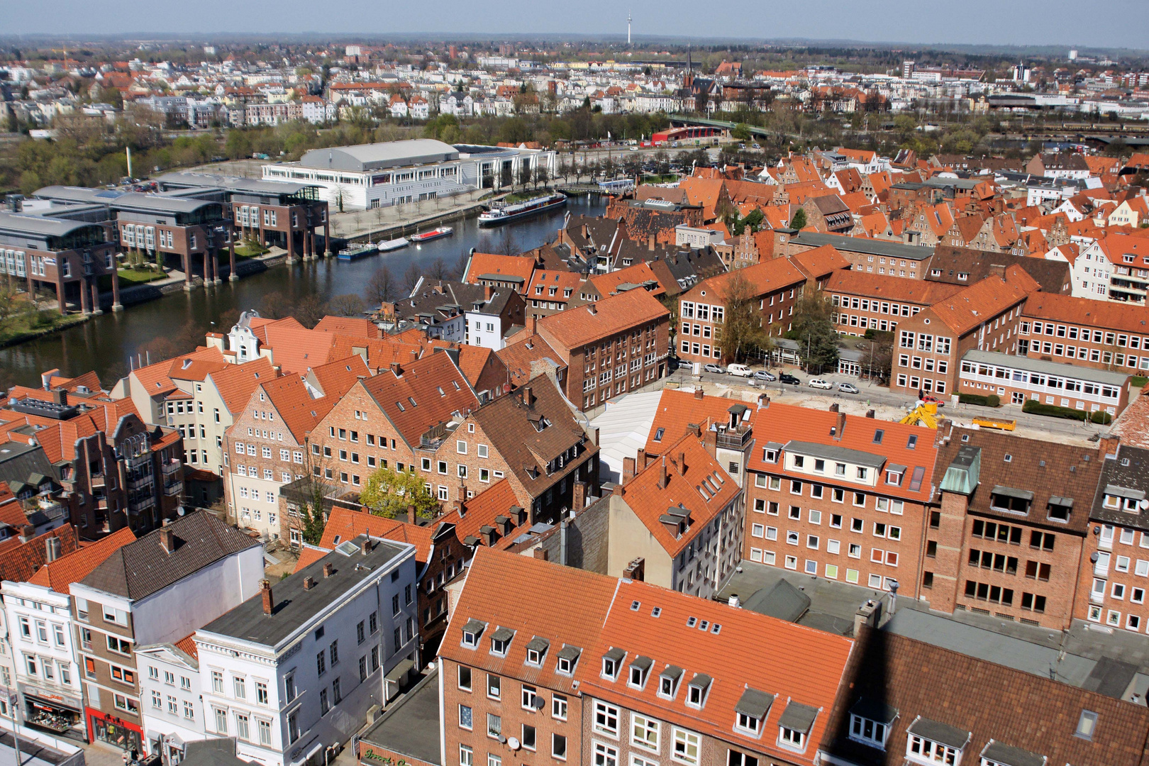 Lübeck-Blick von St.Petri....