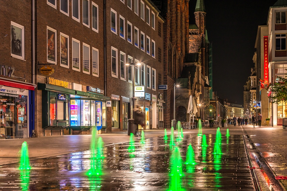 Lübeck - Breite Straße @night