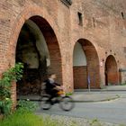 Lübeck Burgtor stadtauswärts