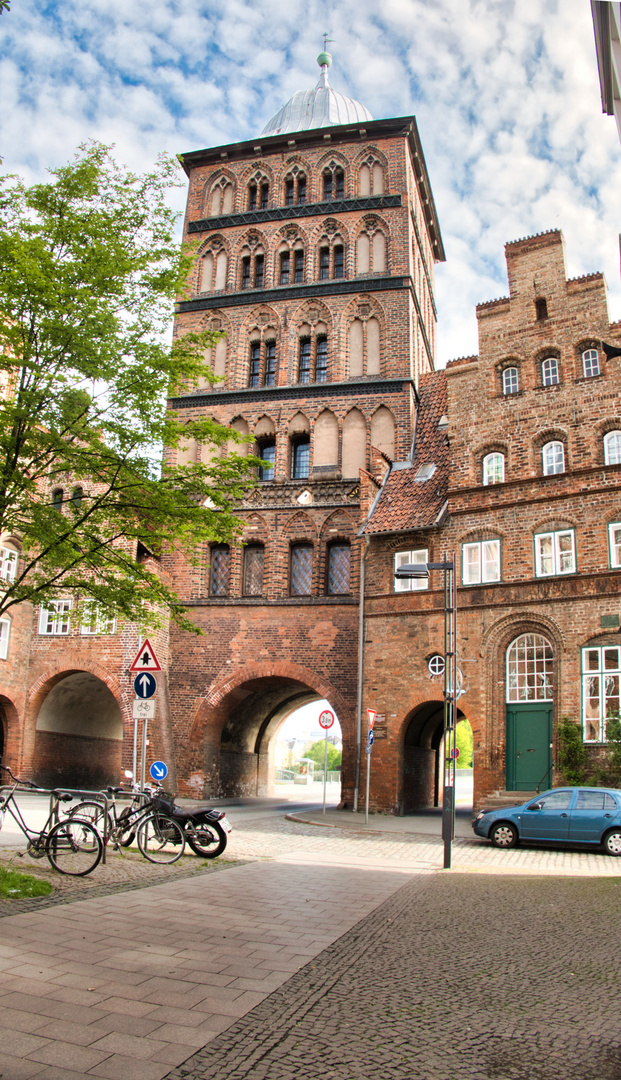 LÜBECK - das Burgtor von Innen