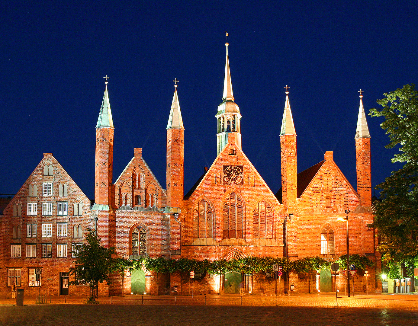 Lübeck: Das Heiligen-Geist-Hospital...